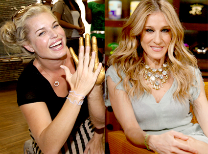 Rebecca Romijn, Sarah Jessica Parker Rebecca Romijn, Sarah Jessica Parker